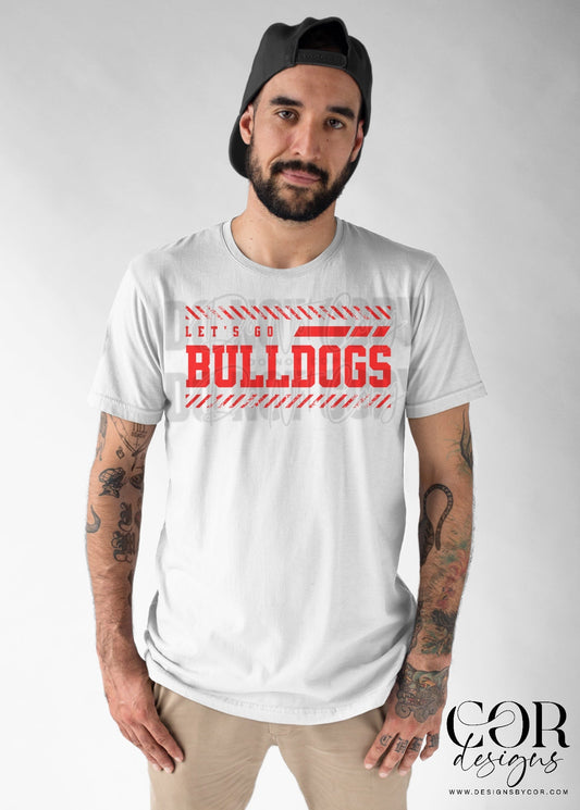 Let's go bulldogs (red)
