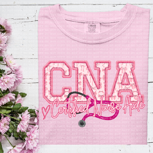 Pink Coquette Certified Nurse Aide