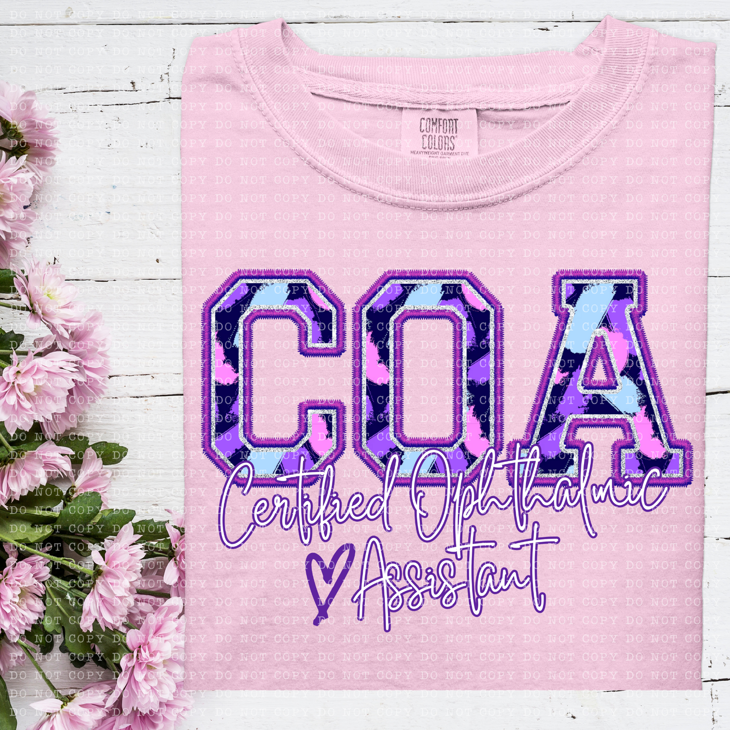 Certified Ophthalmic Assistant (Perfectly Purple)