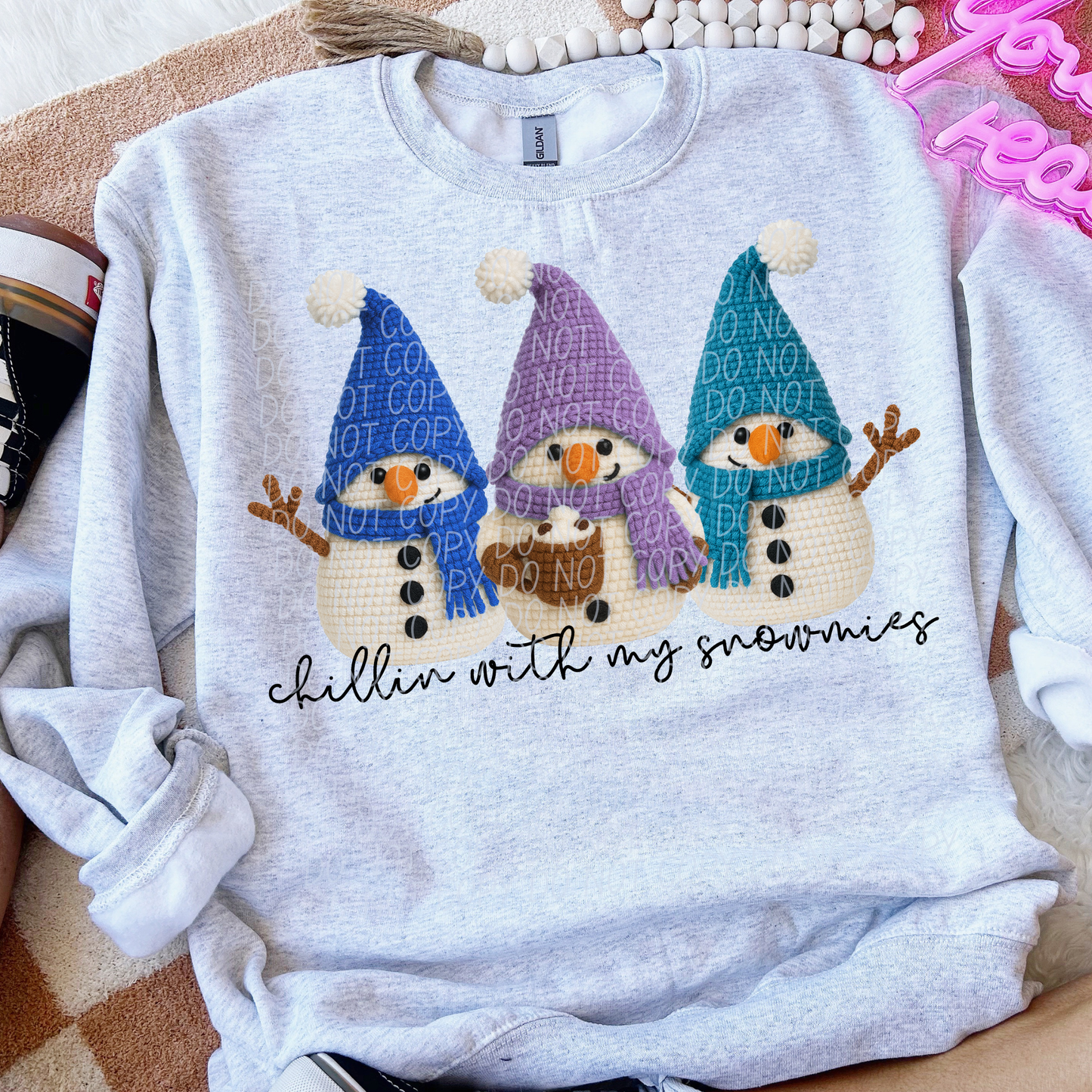 Chillin with my snowmies