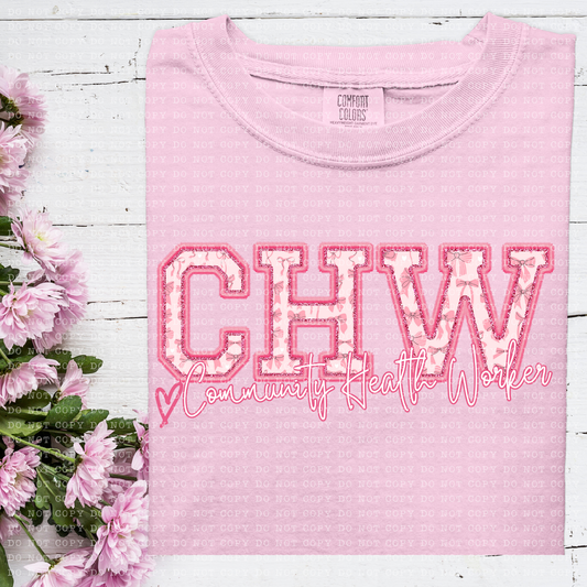 Pink Coquette Community Health Worker