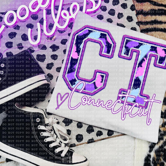 Connecticut (Perfectly Purple)