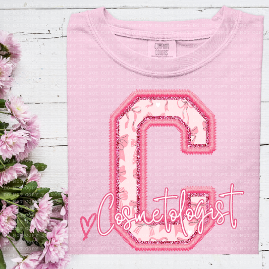 Pink Coquette Cosmetologist