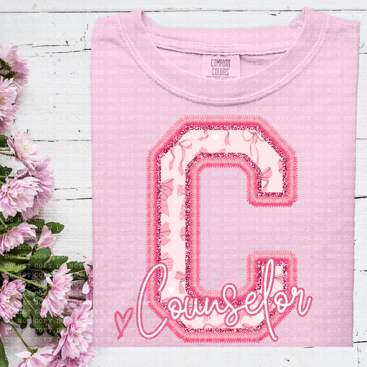 Pink Coquette Counselor