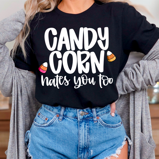Candy corn hates you too (white)