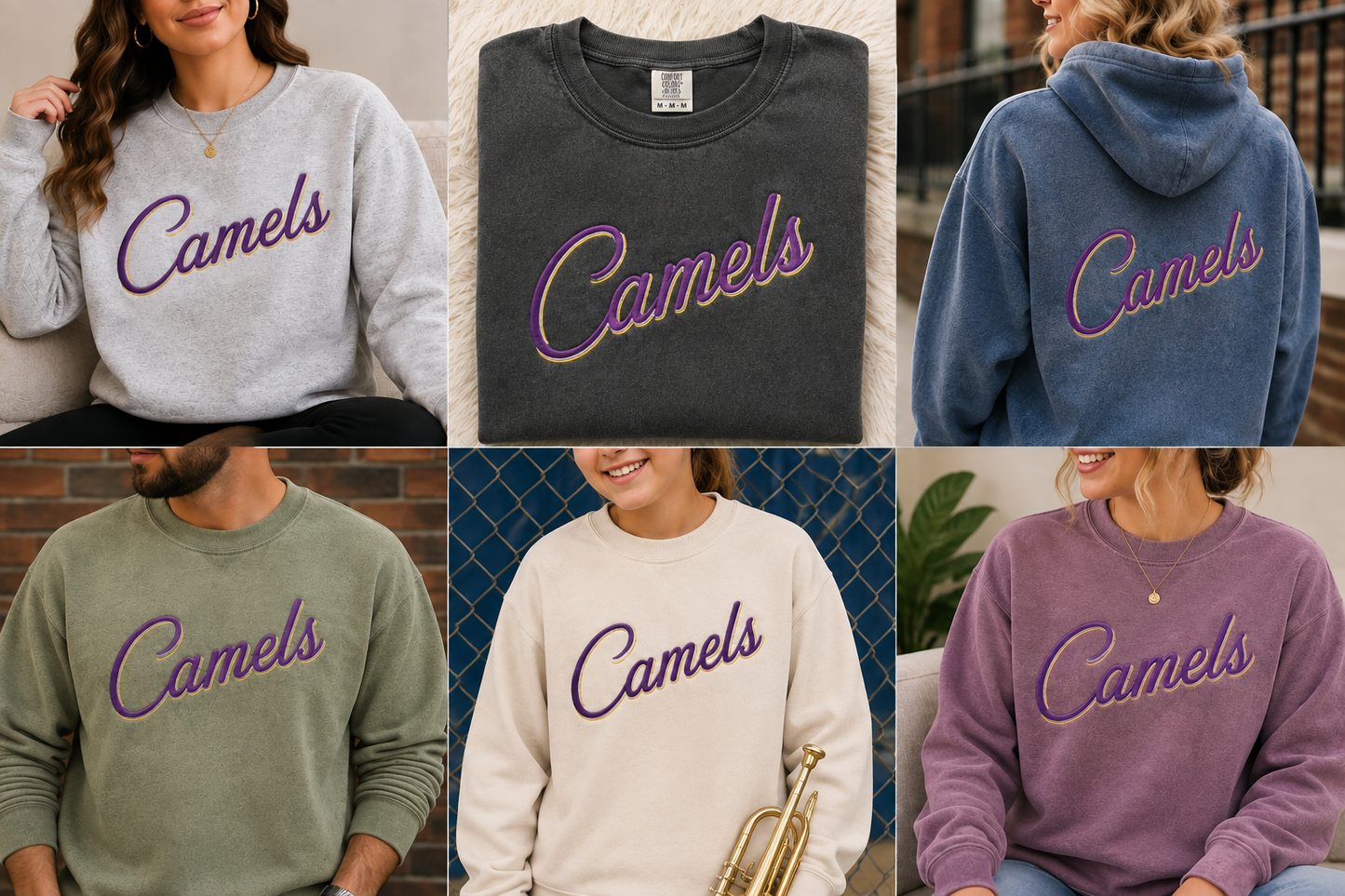 Camels- Embroidery