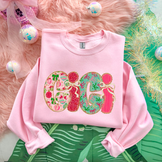 Christmas Bow Lace Gigi