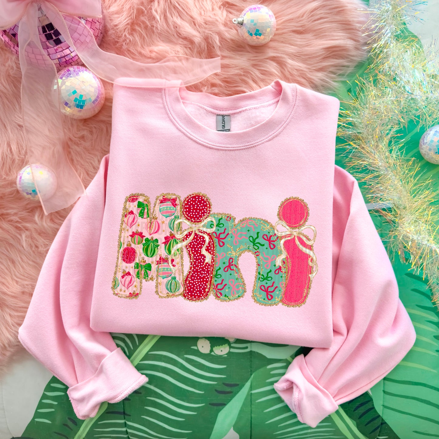 Christmas Bow Lace Mini