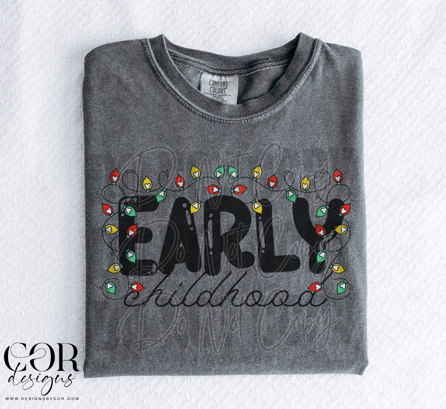 Early Childhood (Christmas lights)