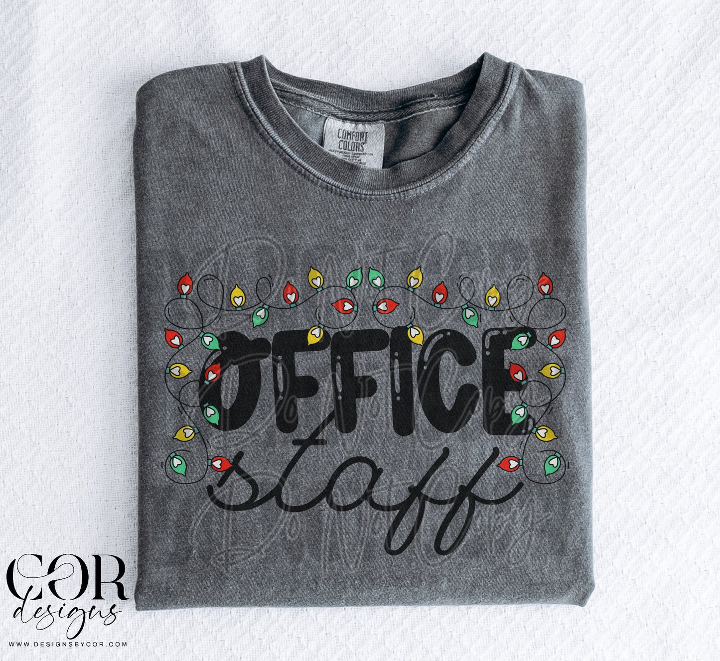 Office Staff (Christmas lights)