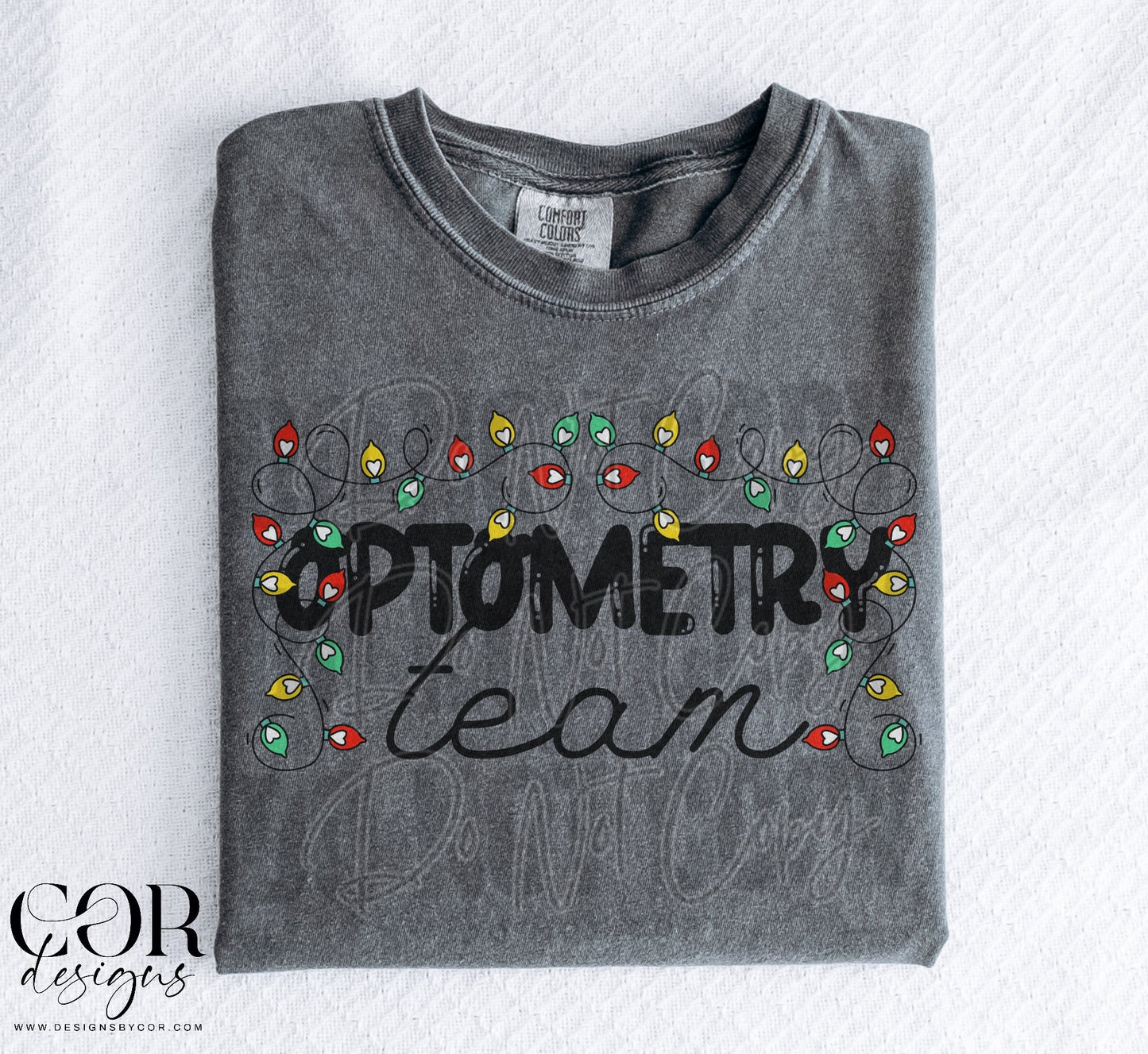 Optometry Team (Christmas lights)
