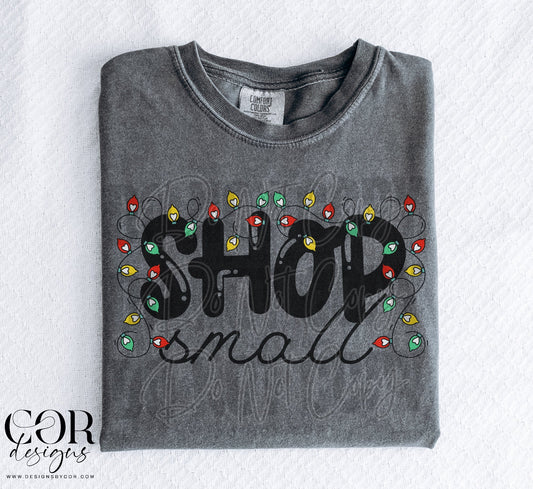 Shop Small (Christmas lights)