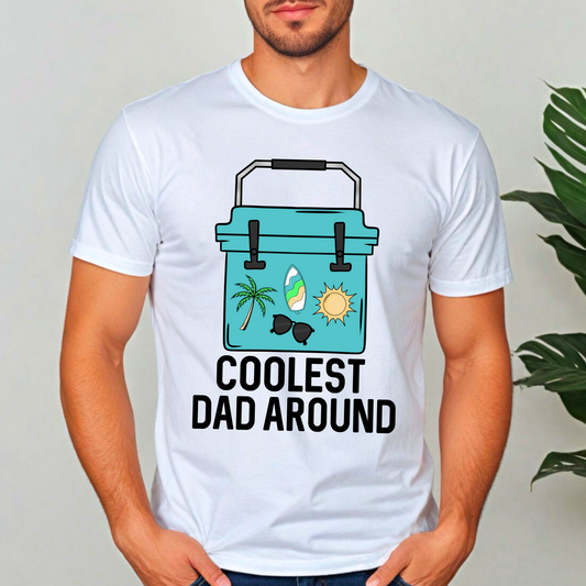 Coolest dad around (black)