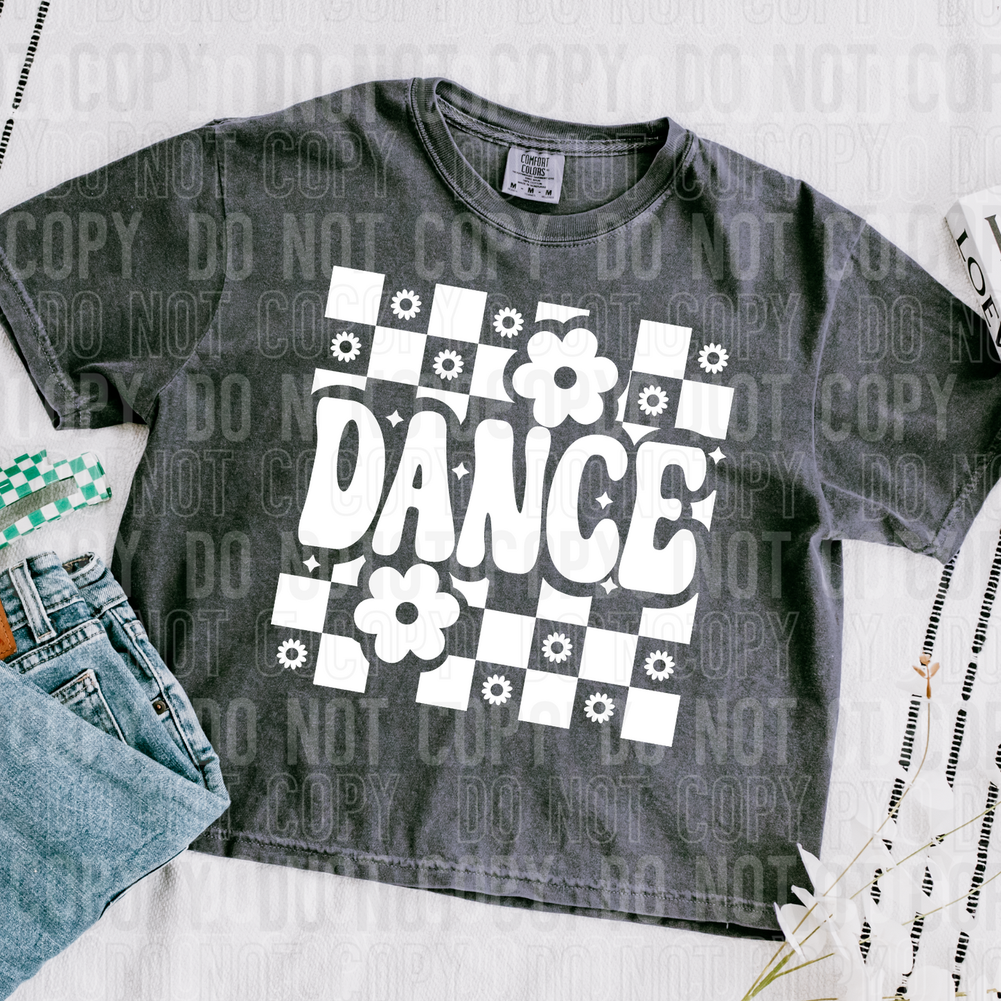 Dance Checkered (white)