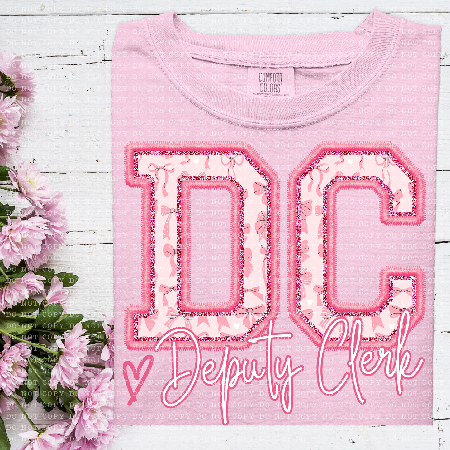 Pink Coquette Deputy Clerk