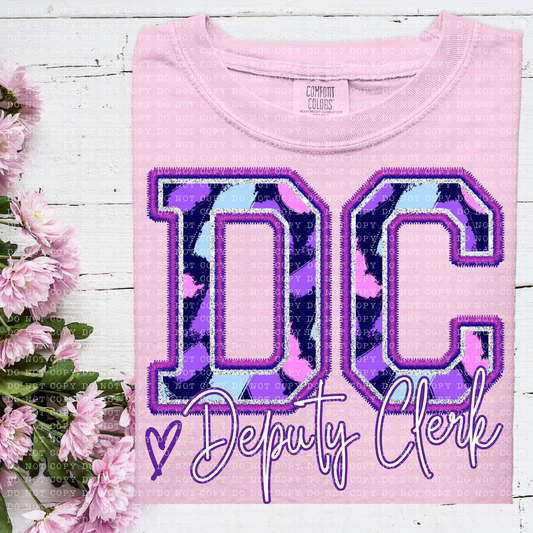 Deputy Clerk (Perfectly Purple)