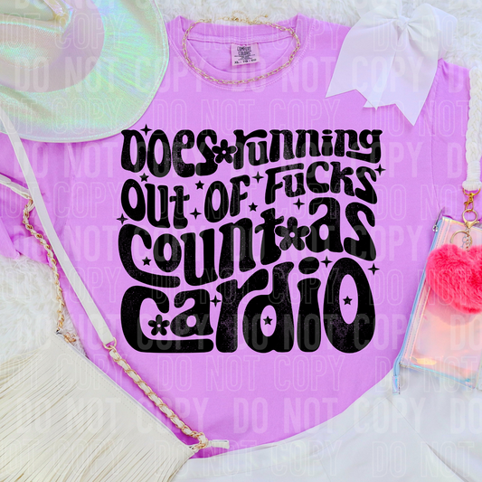 Does running out of f*cks count as cardio