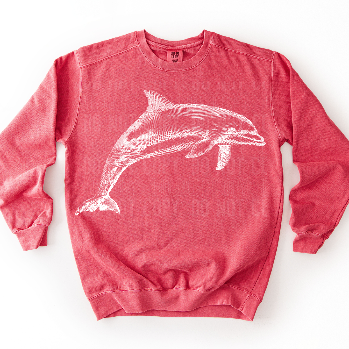 Vintage Dolphin DTF Transfer