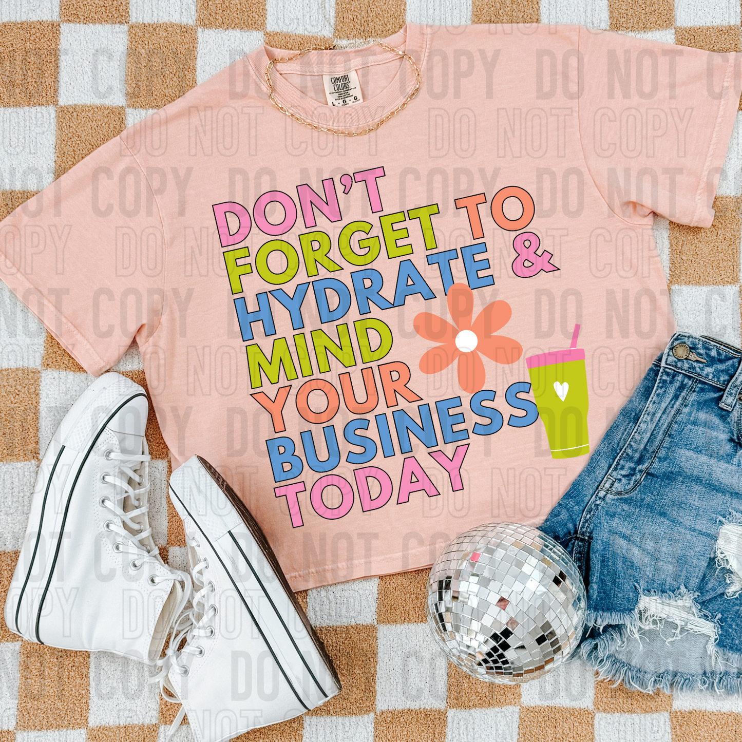 Don't forget to hydrate & mind your business today