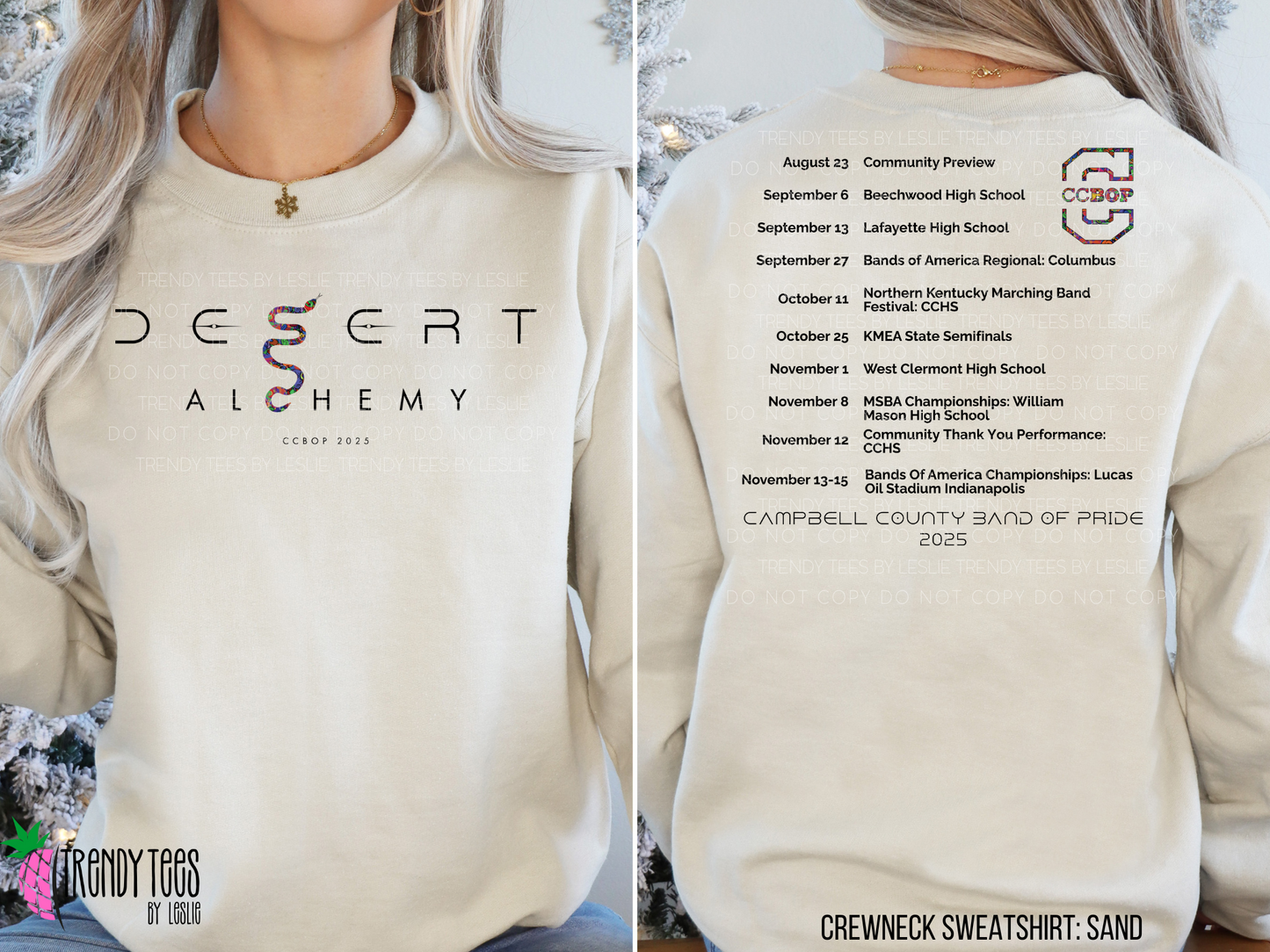 Desert Alchemy 25/26 CCBOP with Show Dates