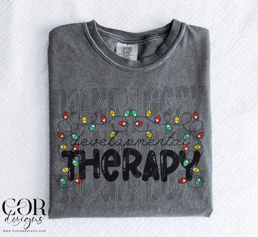 Developmental Therapy (Christmas lights)