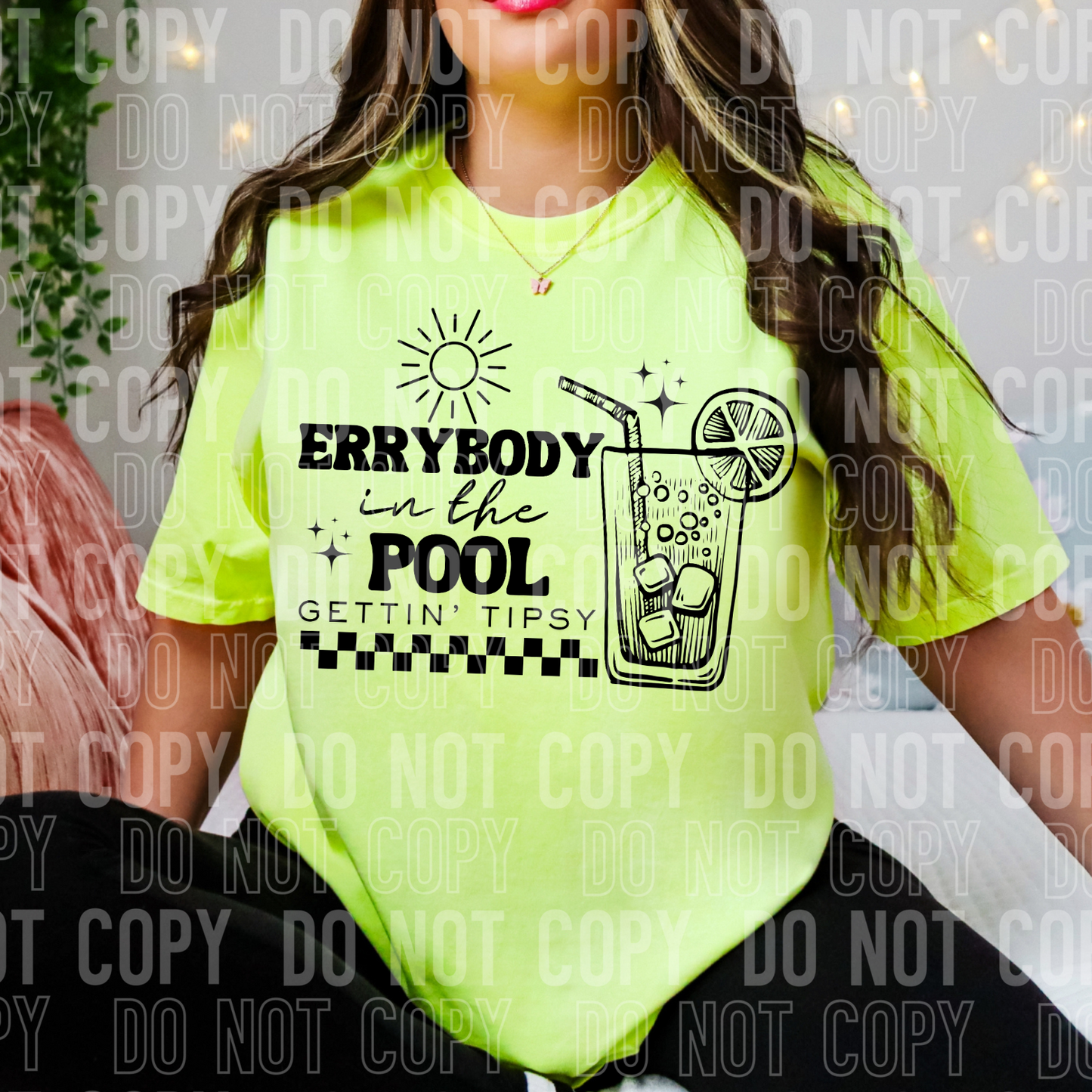 Errybody in the pool gettin' tipsy