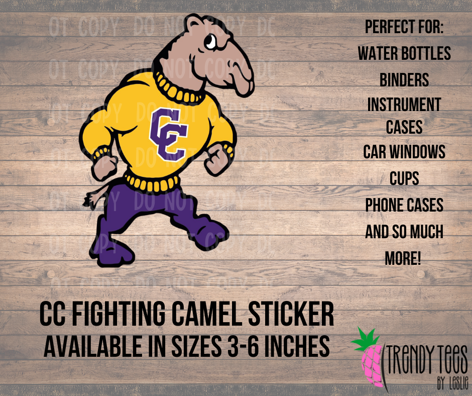 Campbell County Camels sticker