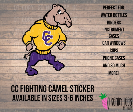 Campbell County Camels sticker