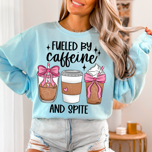 Fueled by caffeine and spite