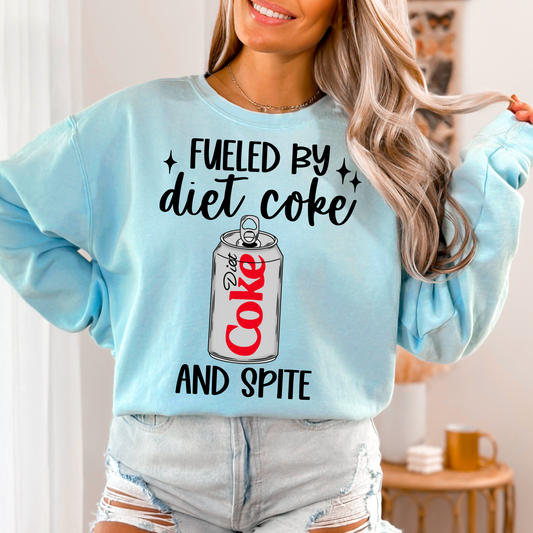 Fueled by diet coke and spite