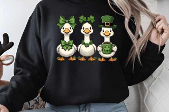 Silly Goose St Patrick’s Day DTF Transfer
