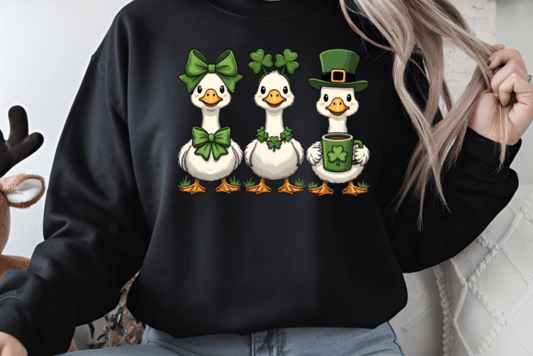 Silly Goose St Patrick’s Day DTF Transfer