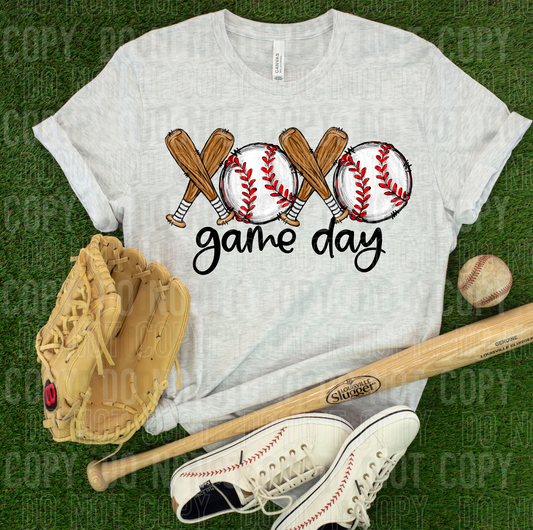 Game day baseball