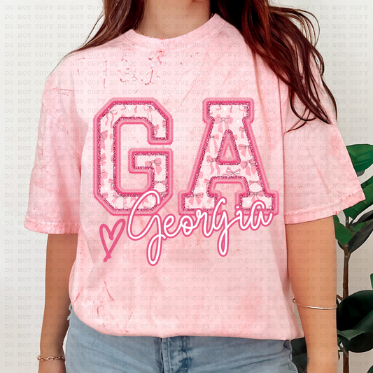 Pink Coquette Georgia