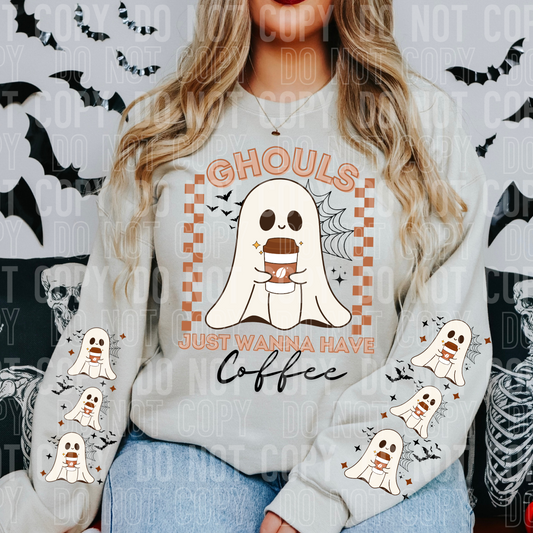 Ghouls just wanna have coffee (sleeves)