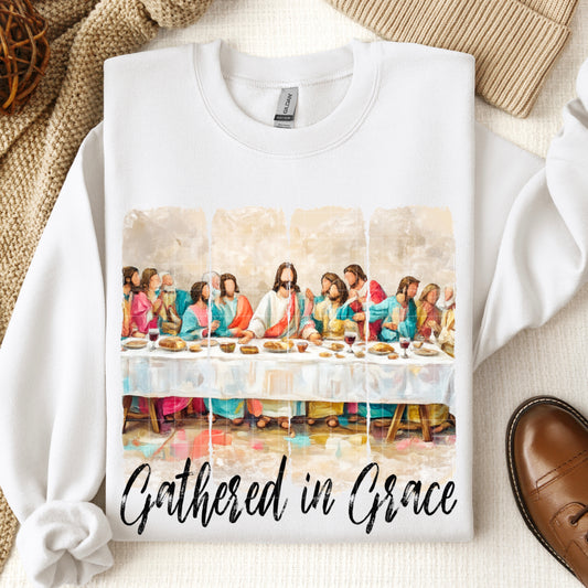 Gathered In Grace – DTF Transfer