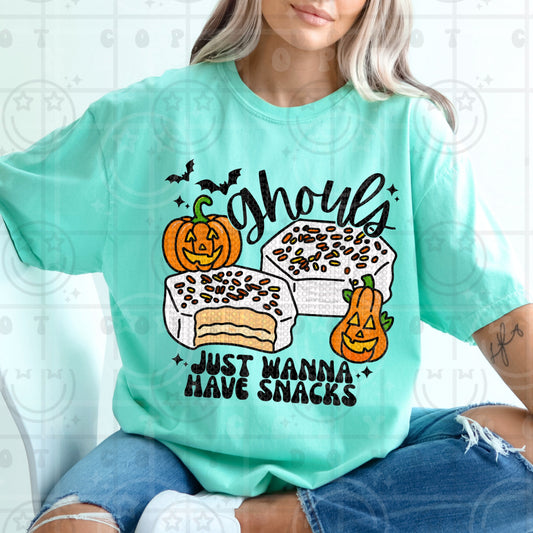 Ghouls just wanna have snacks