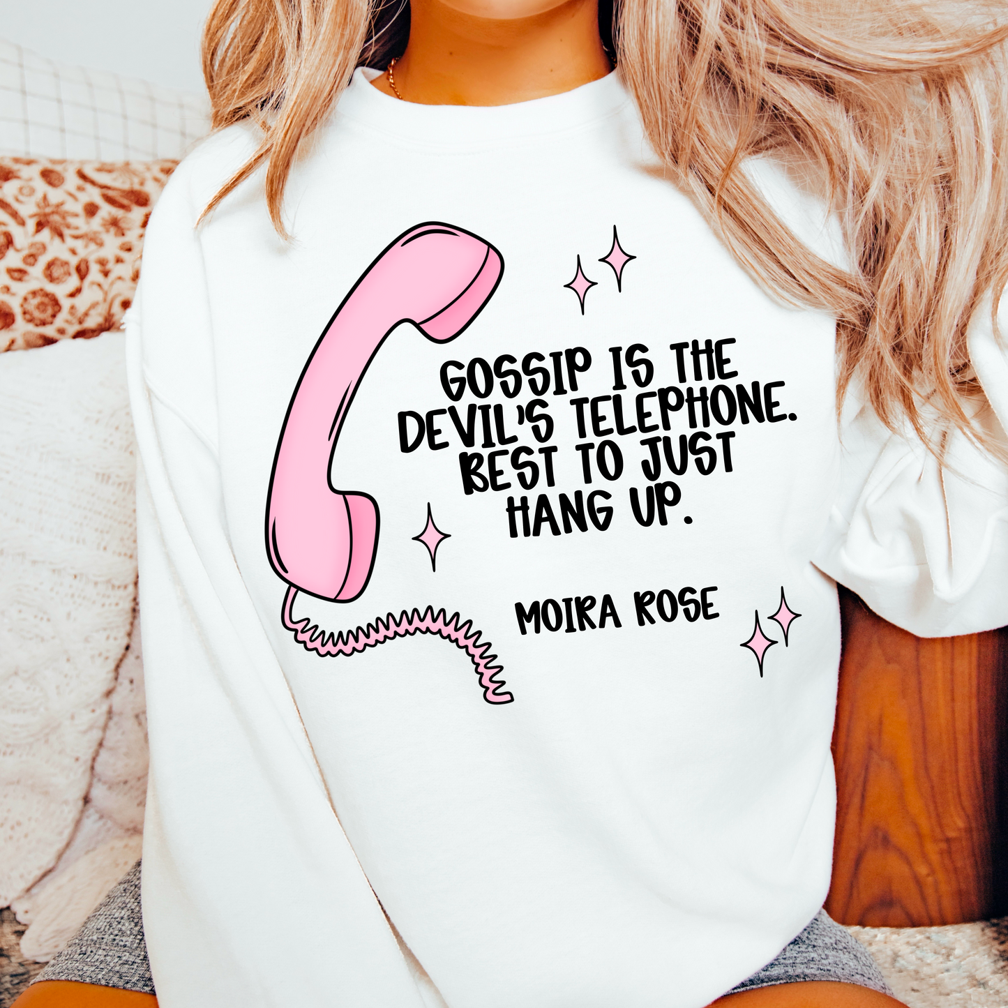 Gossip is the devil's telephone. Best to just hang up.