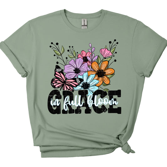 Grace in Full Bloom DTF Transfer