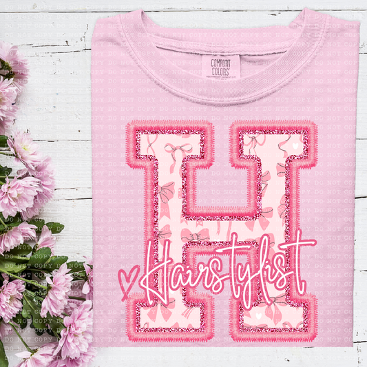 Pink Coquette Hairstylist