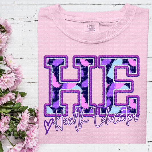 Health Educator (Perfectly Purple)