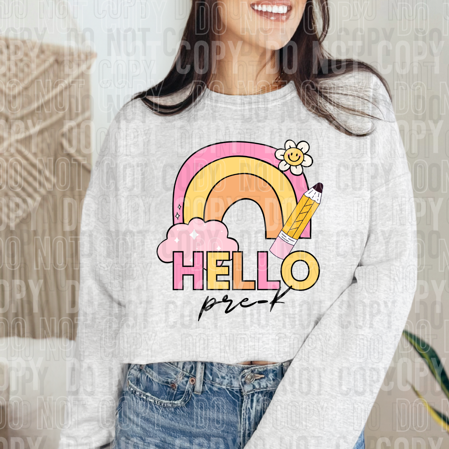 Hello pre-k (rainbow)