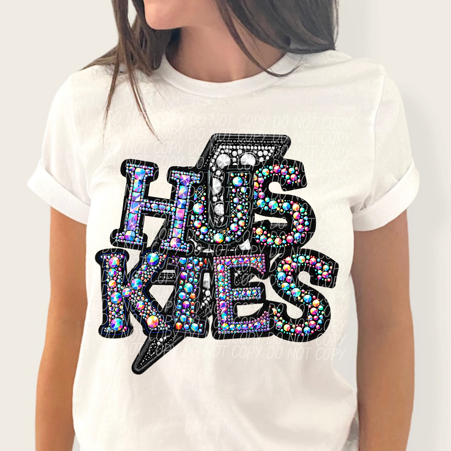 Huskies (rhinestones)