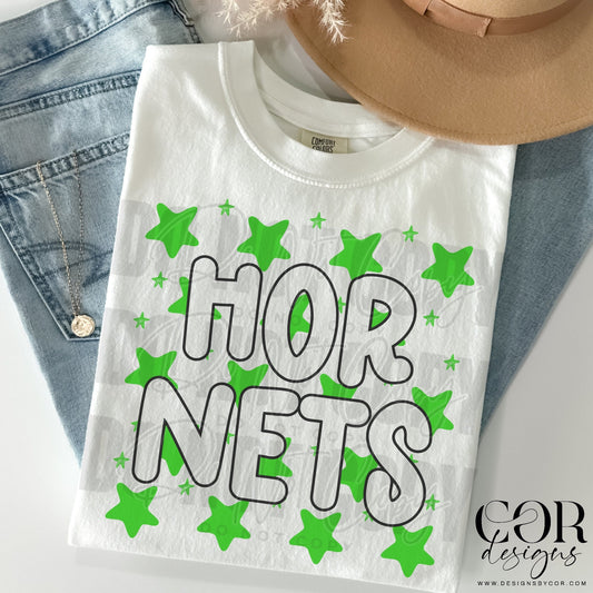 Hornets (green stars)