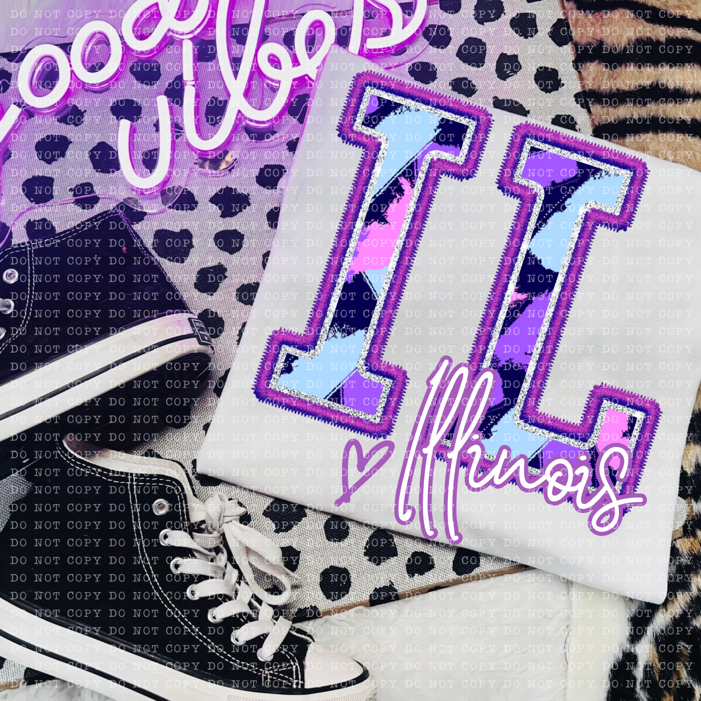 Illinois (Perfectly Purple)