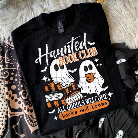 Haunted Book Club (white)