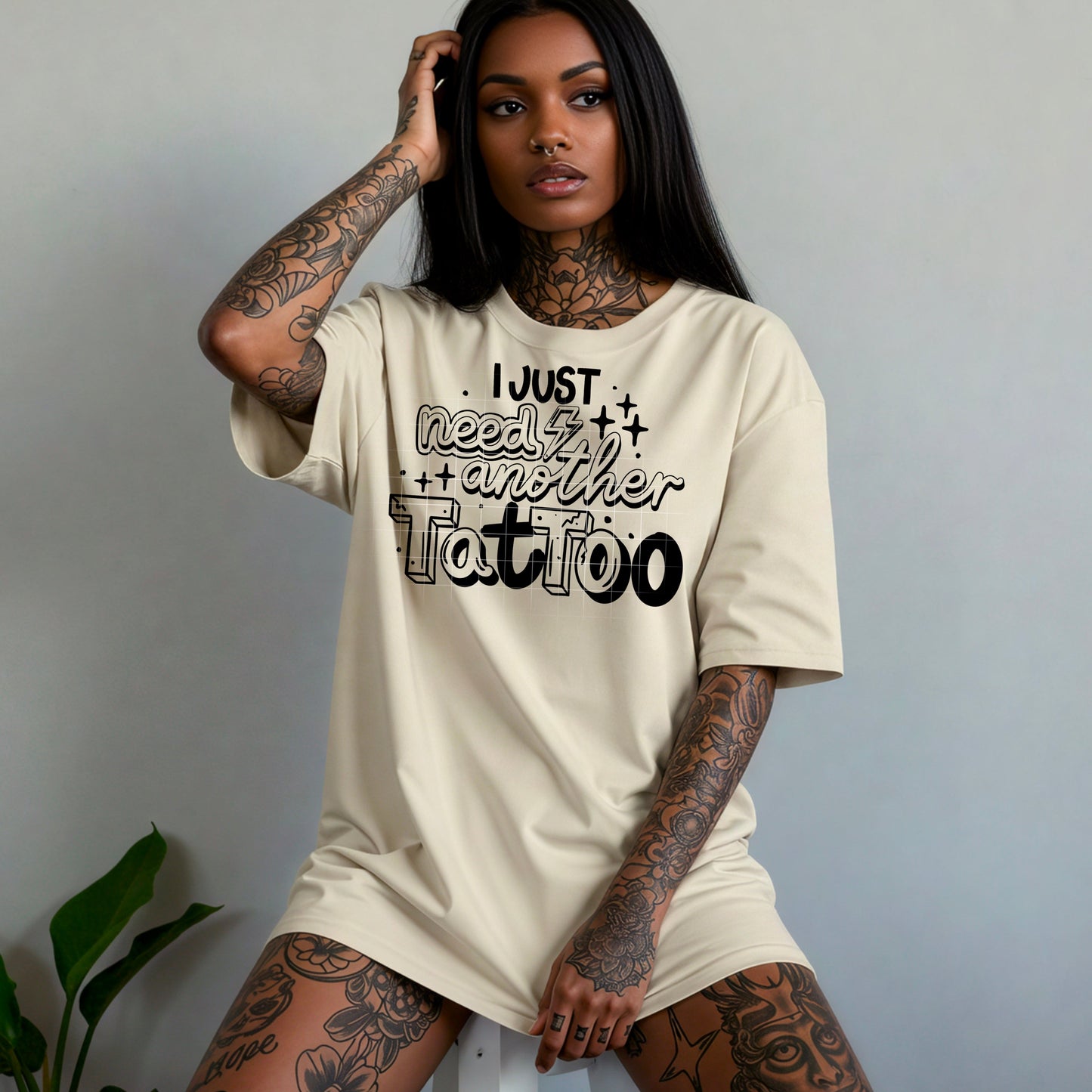 I just need another tattoo (black)