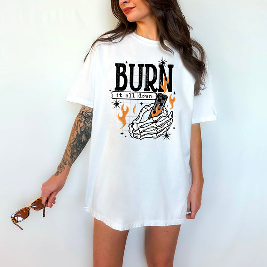 Burn it all down (black)