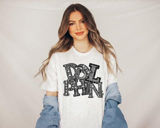 Dolphins (rhinestones)