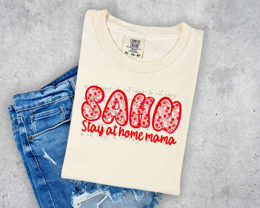 SAHM (stay at home mama)
